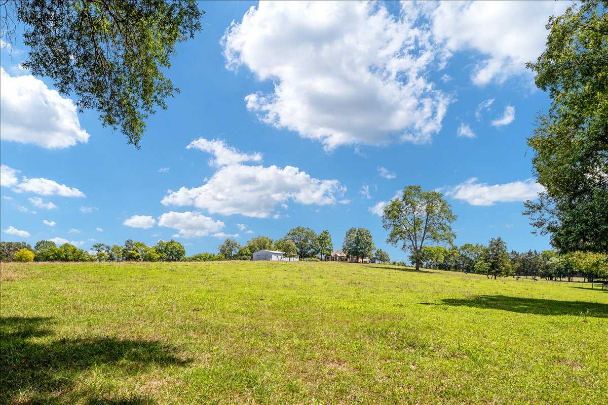 Wide open pasture under a big sky near Elkwood, Culpeper County, Virginia